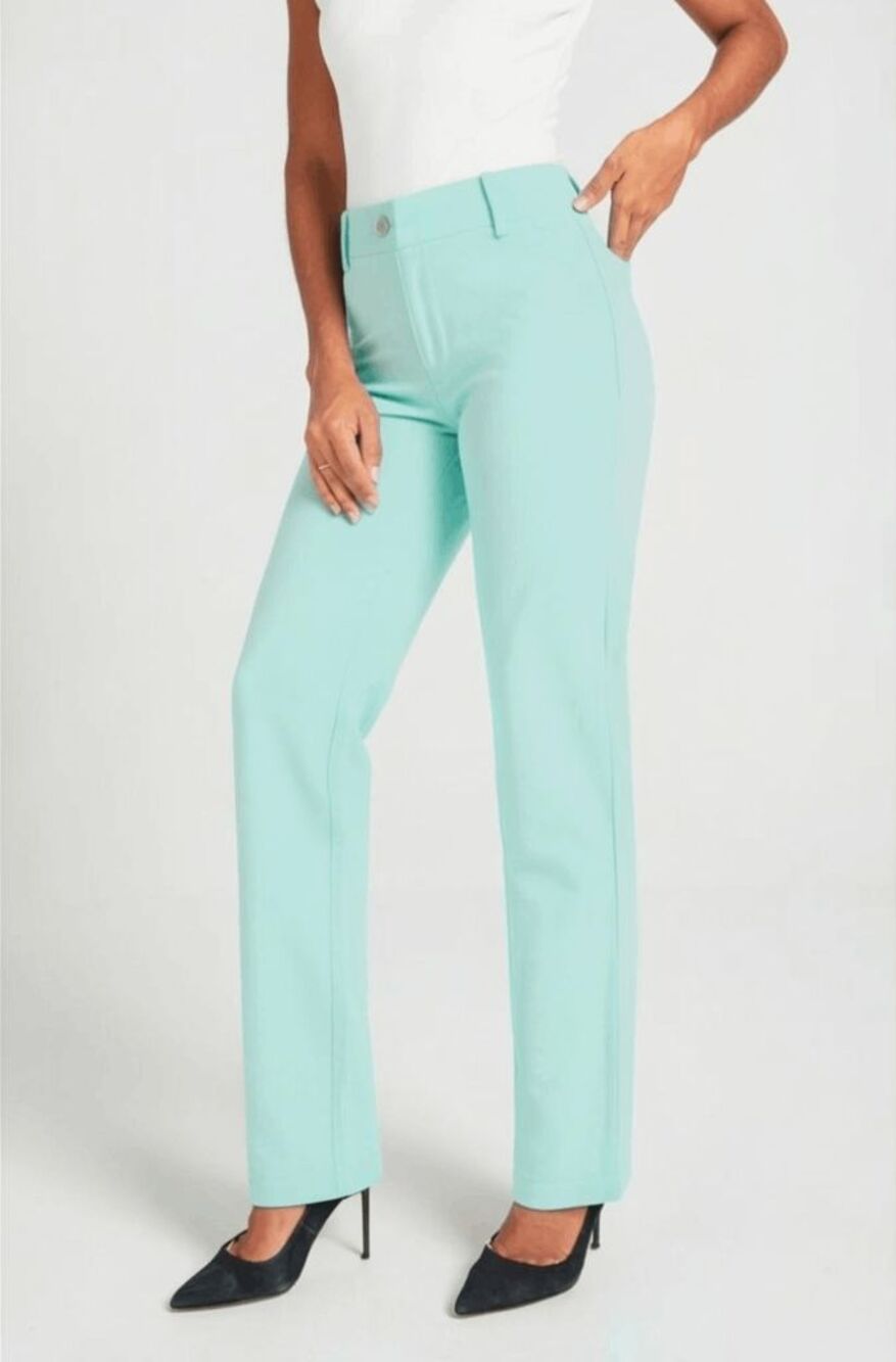 New Betabrand Mojito Straight Two Pocket Dress Pant Yoga Pants XLarge